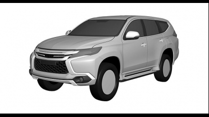 MITSUBISHI PAJERO SPORT 2016 NA PATENTOVÝCH SNÍMKACH