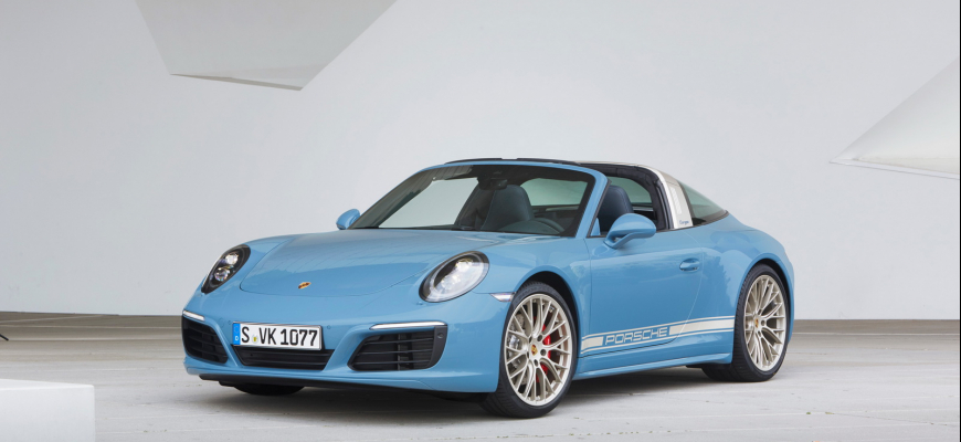 Porsche Exclusive pripravilo retro model 911 Targa 4S