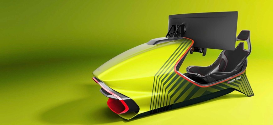 Tento pretekársky simulátor Aston Martin stojí viac než nové Porsche