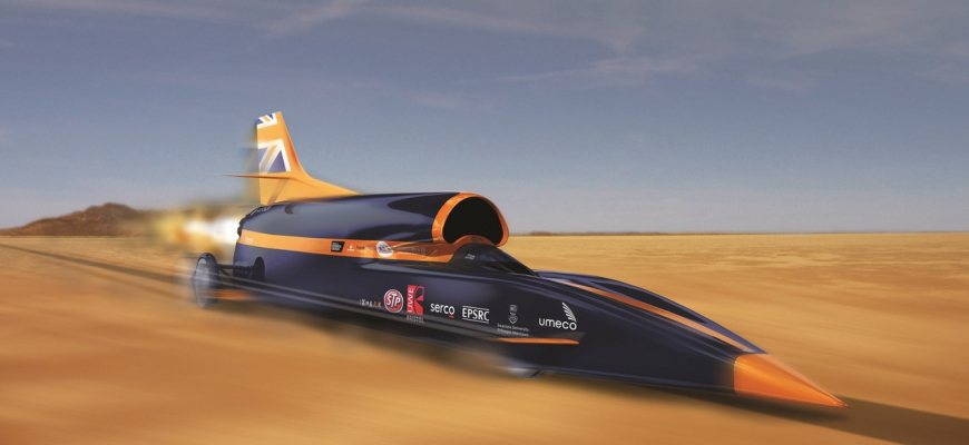 Bloodhound SSC otestoval úspešne motor, ktorý ho má dotlačiť k rýchlosti 1600 km/h.