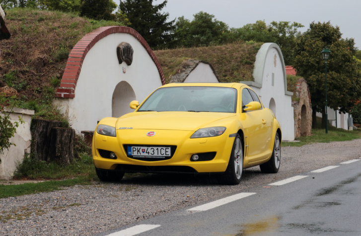 TEST JAZDENKY MAZDA RX 8