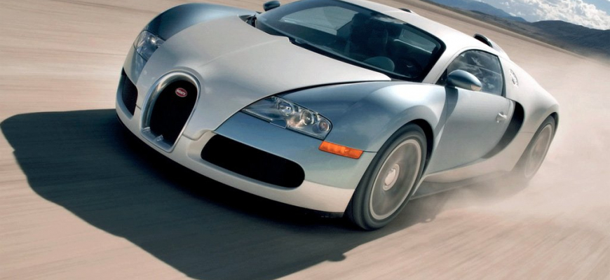 Ako utopiť Bugatti Veyron