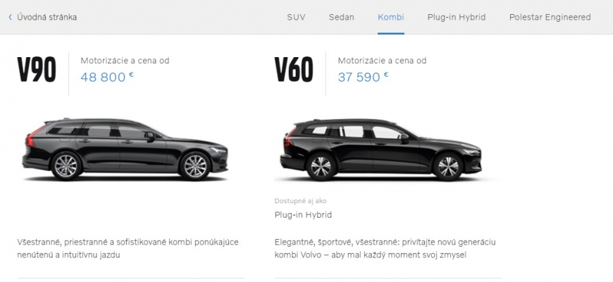 Konfigurátor Volvo patrí k tomu naj, čo na Slovensku máme