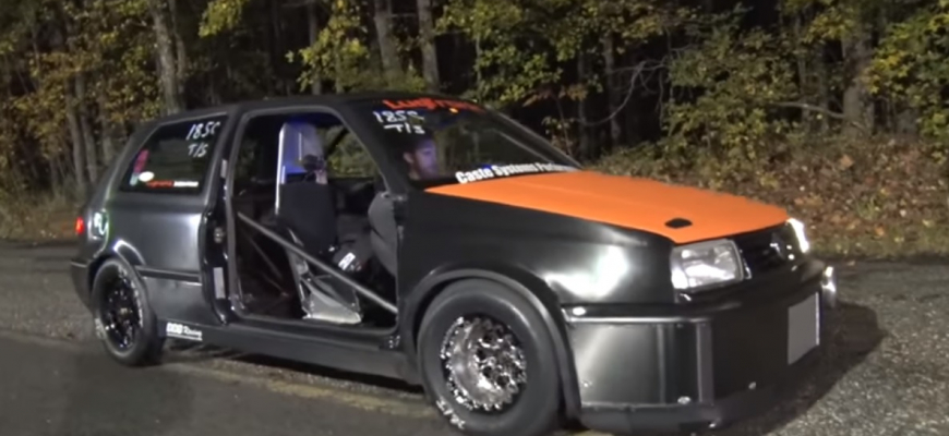 Brutálny Golf GTI Mk3 ako ultrarýchly FWD dragster