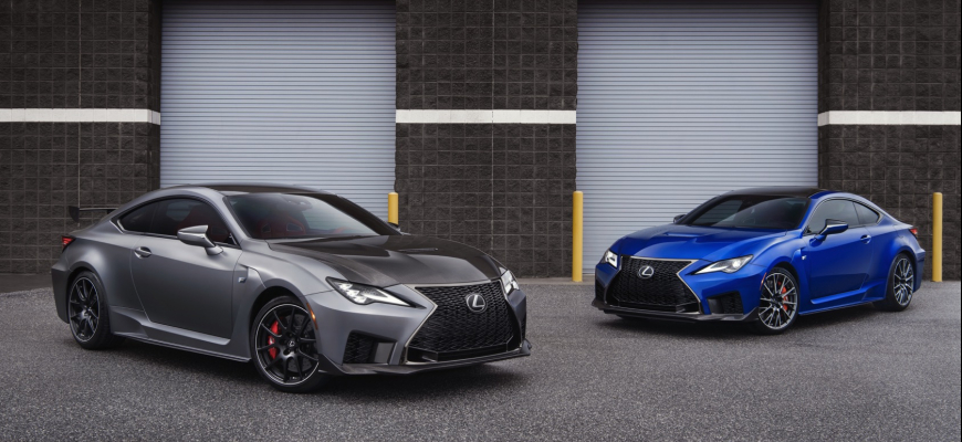 Predstavili vynovený Lexus RC F a RC F Track Edition