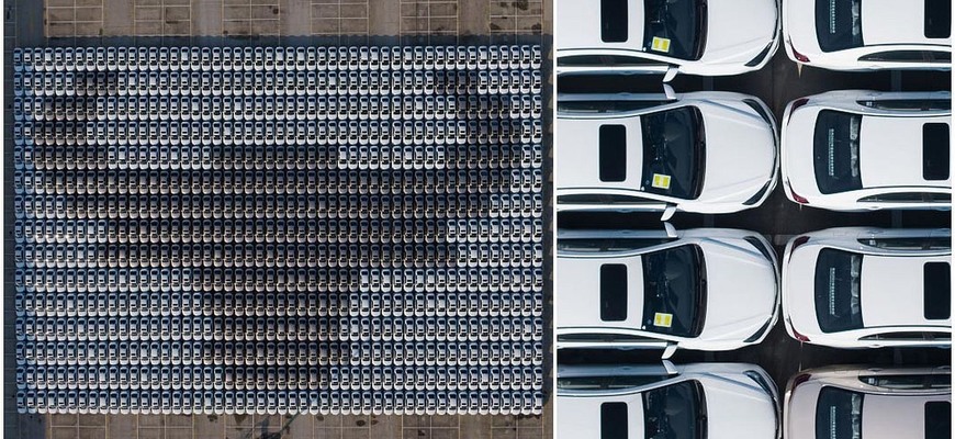 Geely si uchmatlo svetový rekord. Vytvorili najväčšiu mozaiku z áut na svete