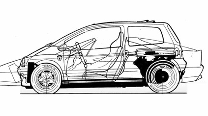 AKO VZNIKOL RENAULT CLIO V6? NOVÝ DOKUMENT ODHAĽUJE, ŽE SPOJENÍM FERRARI 308 S TWINGOM