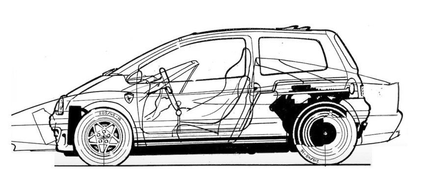 Ako vznikol Renault Clio V6? Nový dokument odhaľuje, že spojením Ferrari 308 s Twingom