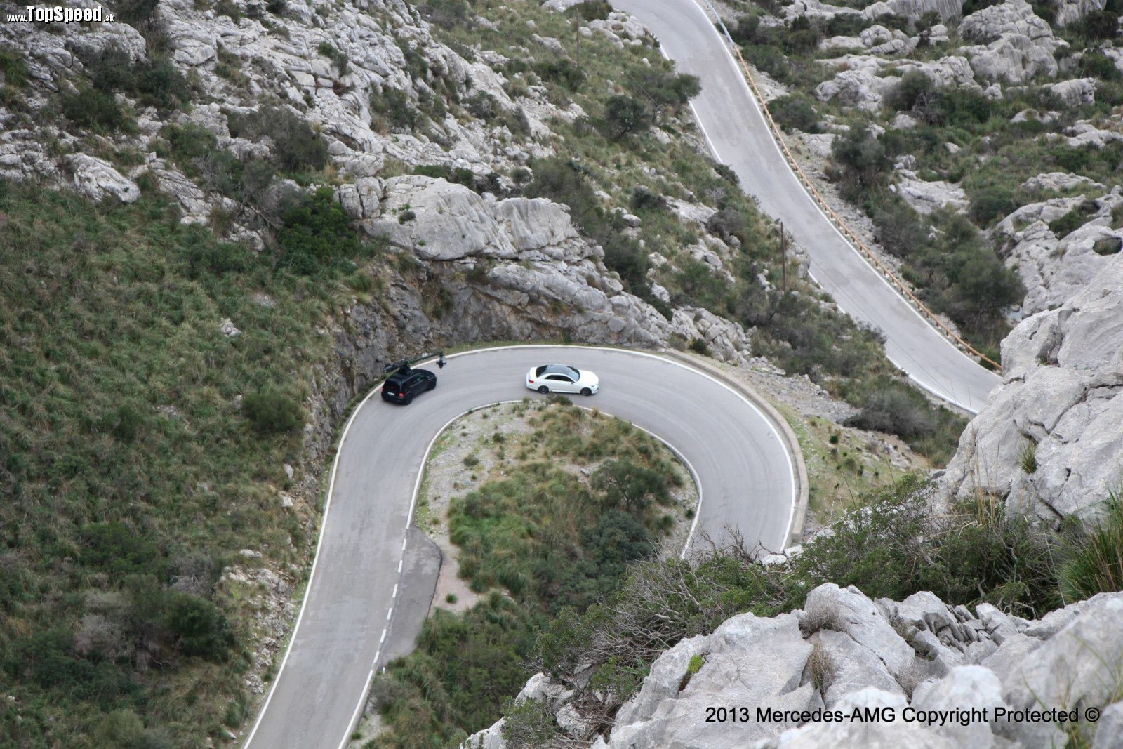 Tak takto sa natáčala reklama na Mercedes E 63 AMG S-Model 4MATIC