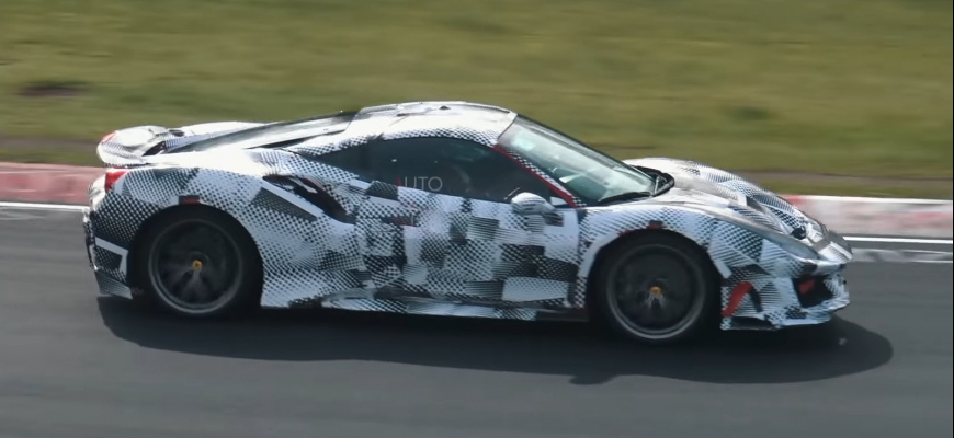 Ferrari 488 Pista je zbraň na Nürburgring