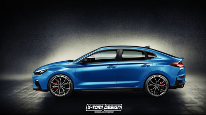 HYUNDAI I30 N FASTBACK UŽ TESTUJÚ NA NÜRBURGRINGU