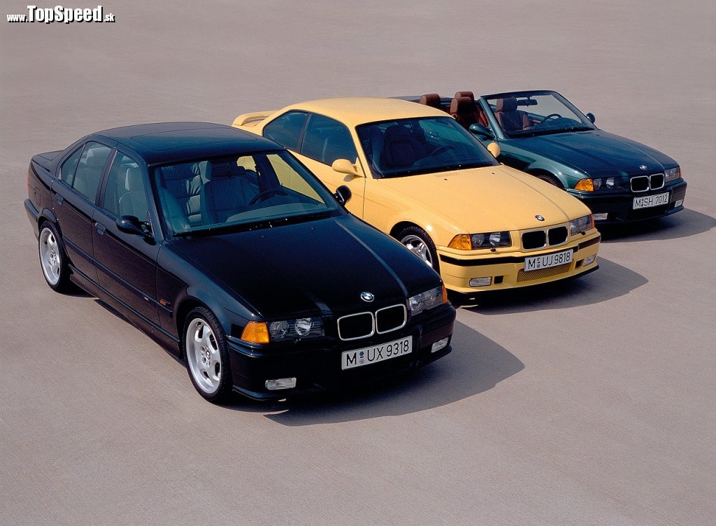 Druhá generácia - BMW E36 M3