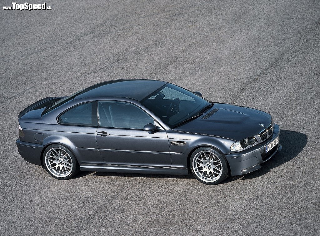 Tretia generácia - BMW E46 M3 (na obrázku model CSL)