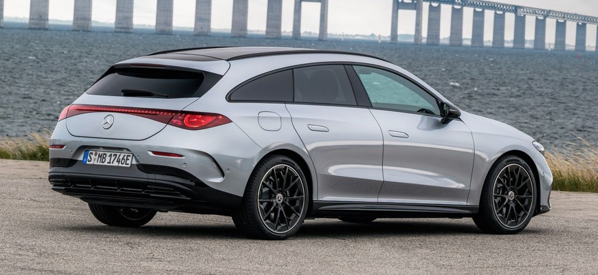 Nový Mercedes CLA Shooting Brake: prvé elektrické kombi značky kufrom neohromí, ale zvládne 761 km