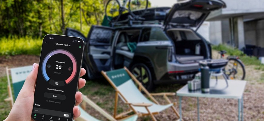 Kempovanie s elektromobilom Škoda bude pohodlnejšie