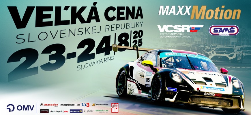 OMV MaxxMotion Veľká cena Slovenska - zažite motoristický sviatok na Slovakia Ringu