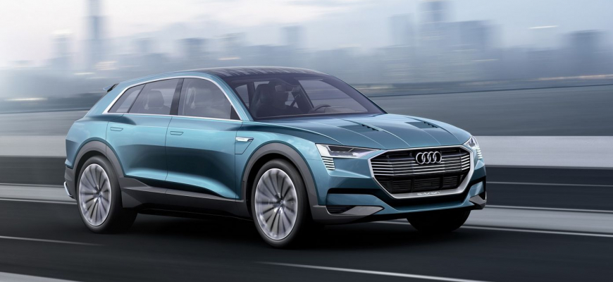Audi E-tron Quattro je konkurent pre Teslu Model X