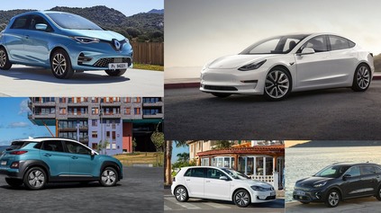 TOP 10 najpredávanejšie elektromobily v EÚ. Vedie Tesla pred Renaultom a Hyundaiom