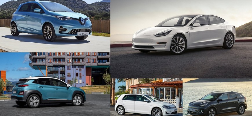 TOP 10 najpredávanejšie elektromobily v EÚ. Vedie Tesla pred Renaultom a Hyundaiom