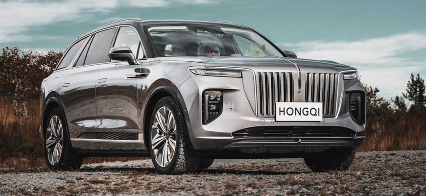 Hongqi E-HS9: honosné elektrické SUV so symbolom komunizmu na maske vstupuje do Európy