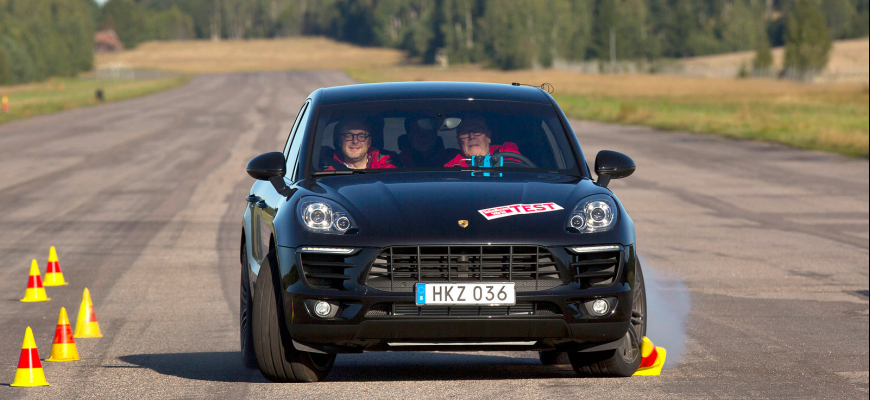 Losí test ukázal, že stabilizácia Porsche Macan vie byť strašidelná