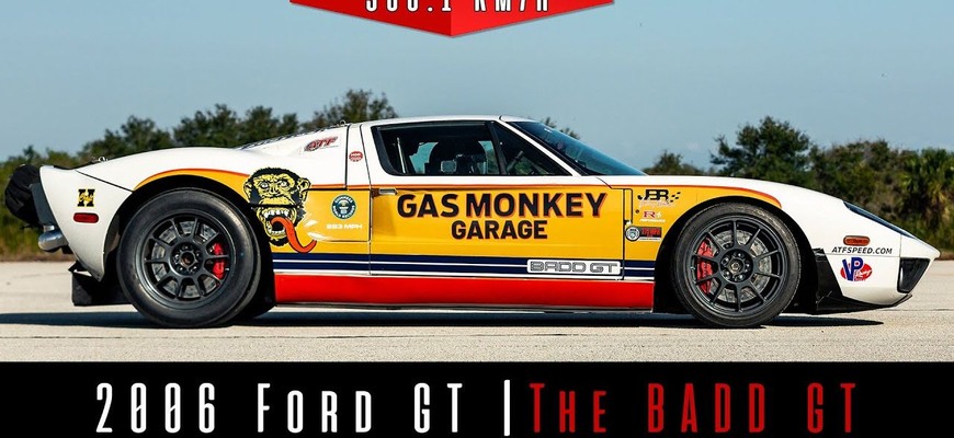 Méta 500 km/h bola prekonaná! Starý Ford GT je najrýchlejšie auto na svete