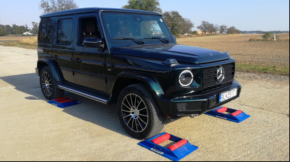 Mercedes G500 4x4 test