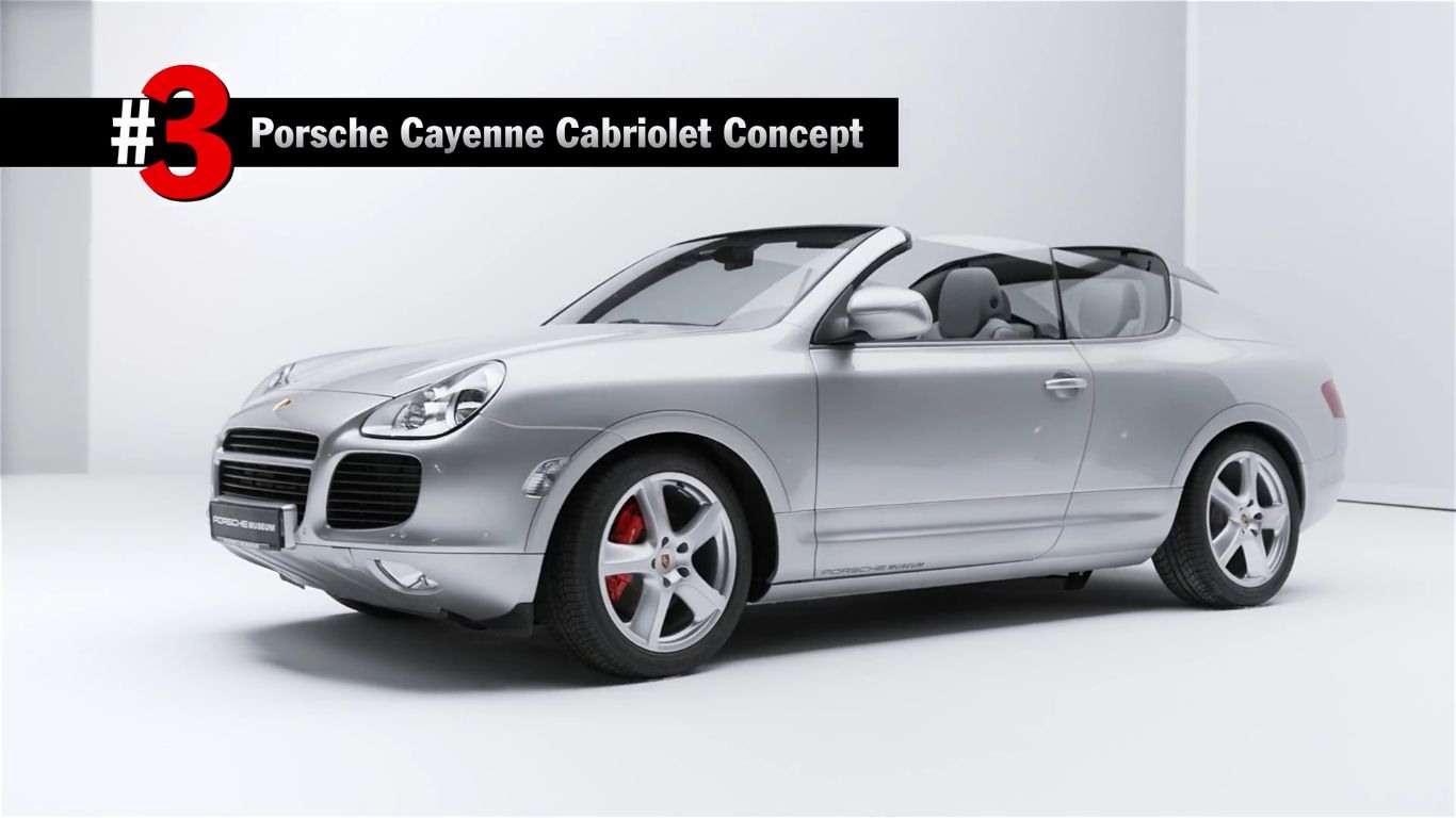 TOP5 porsche koncepty