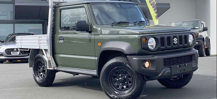 Na Novom Zélande predávajú Suzuki Jimny Pickup