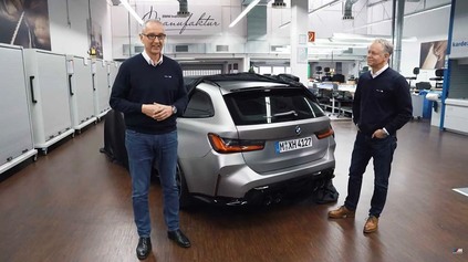 BMW V PREDPREMIÉRE ODHALILO ZADNÚ ČASŤ NOVÉHO KOMBI M3 TOURING. VYZERÁ FANTASTICKY!