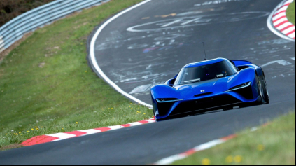 ČÍNSKY ELEKTROMOBIL NIO EP9 ZVLÁDOL NÜRBURGRING ZA 6:45,9!