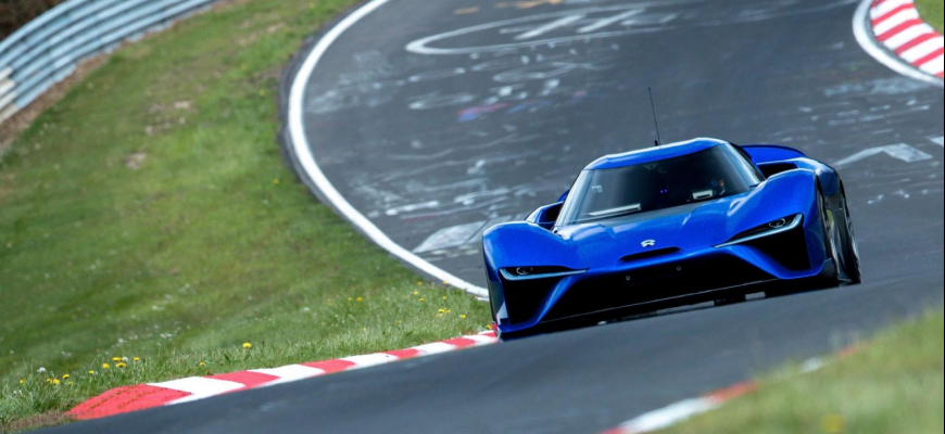 Čínsky elektromobil Nio EP9 zvládol Nürburgring za 6:45,9!