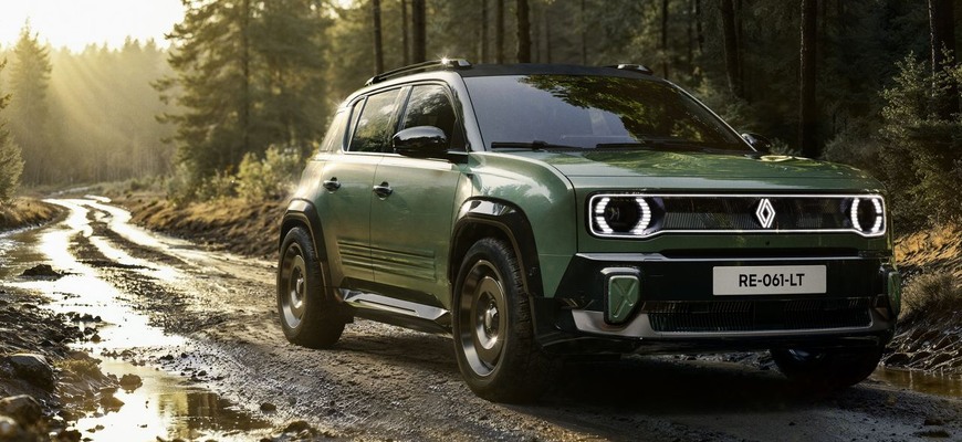 Nový Renault 4 Savane 4x4 vyrazí do terénu s dvomi elektromotormi a zvýšeným podvozkom