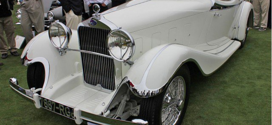 Veteránom roka 2010 sa stal 1933 Delage D8S De Villars Roadster