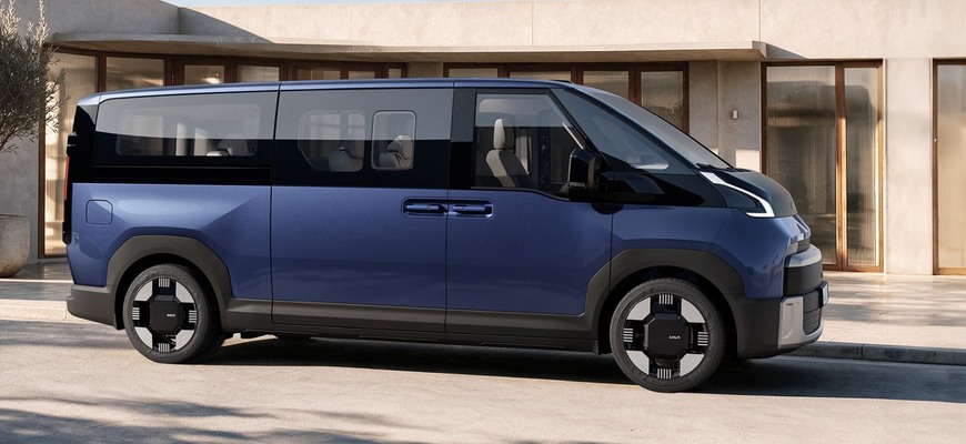 Nová Kia PV7 Passenger: s obrovským interiérom, veľkou batériou a rýchlonabíjaním