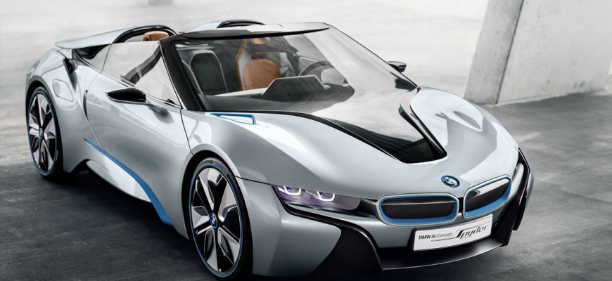 BMW i8 Roadster príde v roku 2018