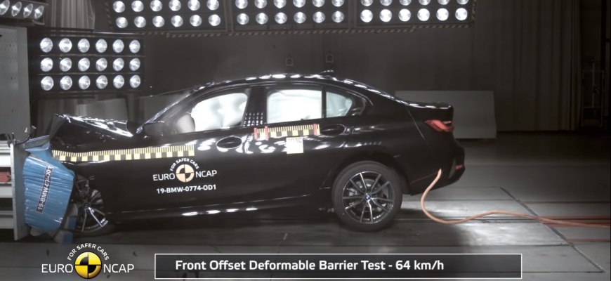 BMW 3 Euro NCAP zvládlo na výbornú