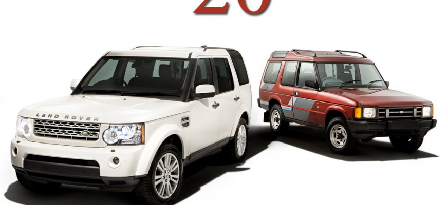 Land Rover Discovery má 20 rokov