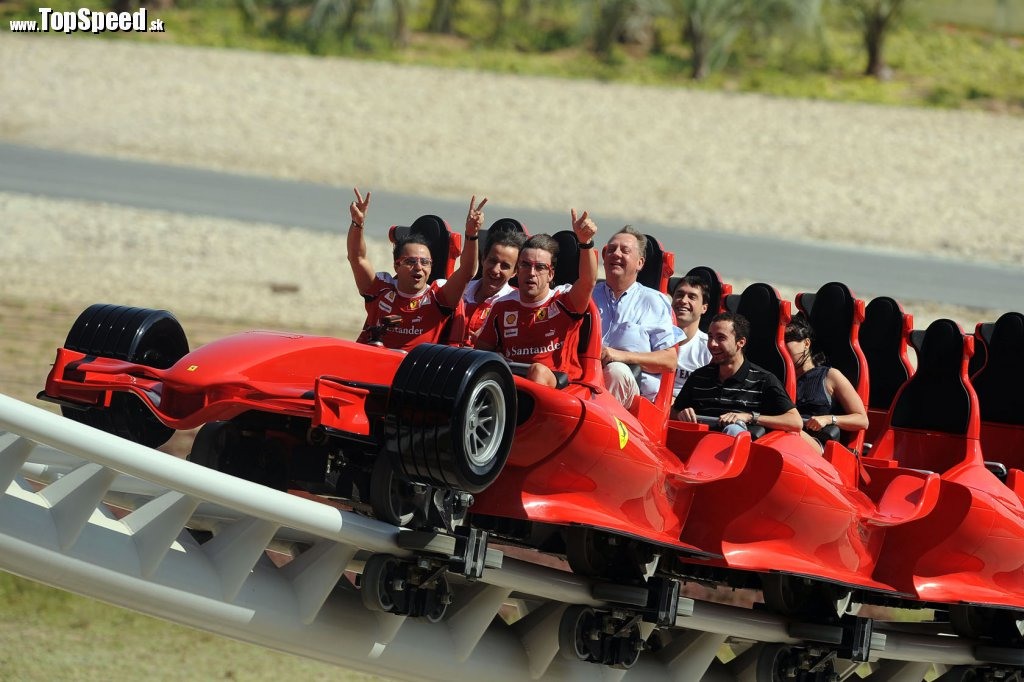Ferrari Wolrd Rollercoaster Abu Dhabi