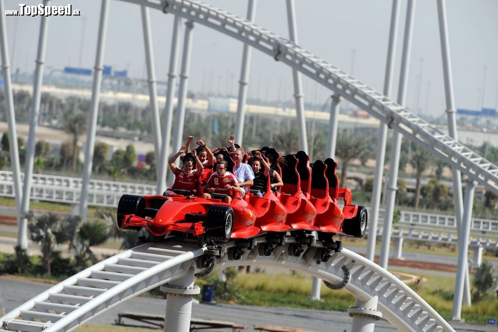 Ferrari World Rollercoaster Abu Dhabi