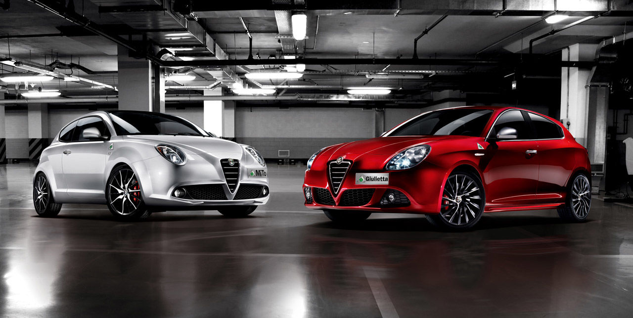 Alfa Romeo Mito a Giulietta