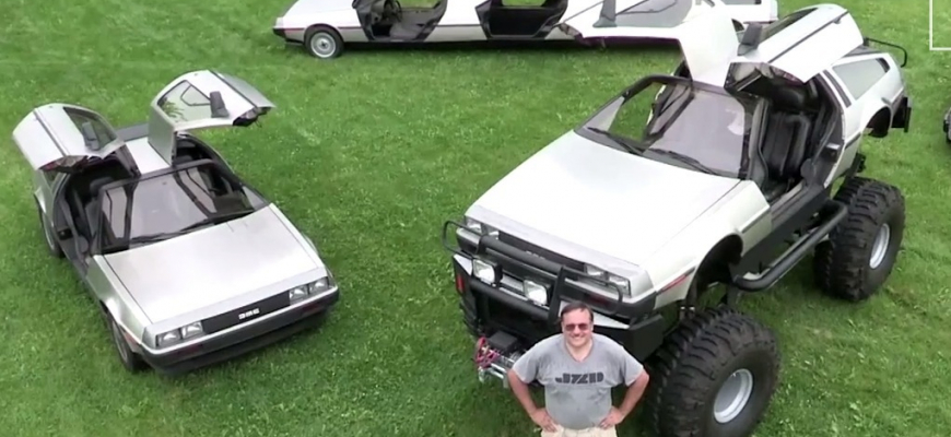 DeLorean ako Monster Truck, limuzína, či dokonca vznášadlo?