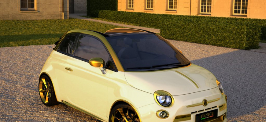 La Dolce Vita: Fenice Milano Fiat 500 za 500 000 Euro