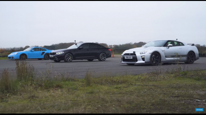 ŠPRINT M5 A GTR A 911 TURBO S? V JEDNOM SÚ SI TAKMER VYROVNANÉ