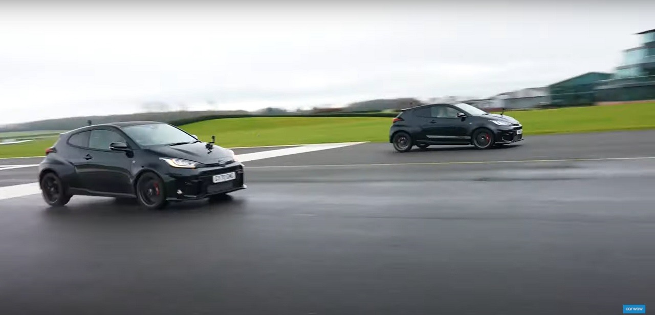 Drag race Toyota GR Yaris proti "vytunenej" - TopSpeed.sk