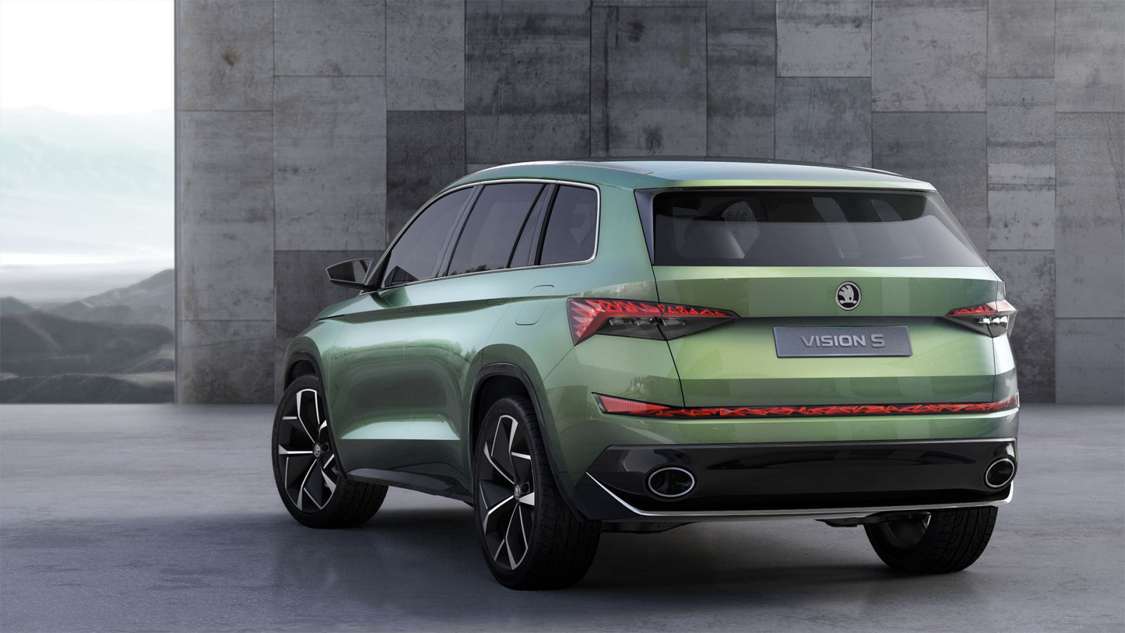 Škoda Vision S je koncept veľkého SUV Kodiaq