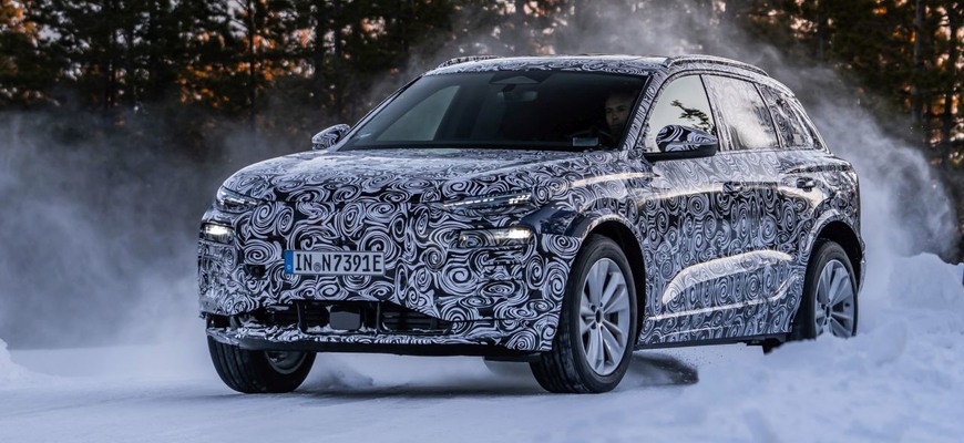 Audi testuje chystané SUV Q6 e-tron v rôznych podmienkach, na trh príde už onedlho