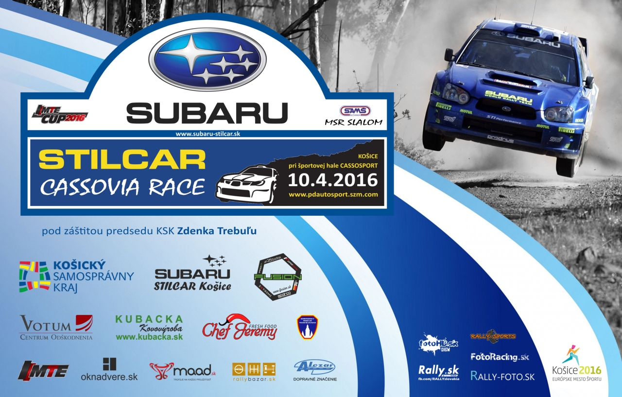 Subaru Stilcar Cassovia Race bol parádnym slalomom