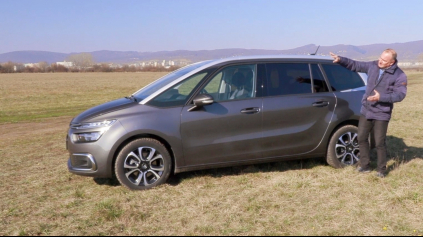 TEST CITROEN C4 SPACETOURER - MPV SÚ NEPRÁVOM OHROZENÝ DRUH