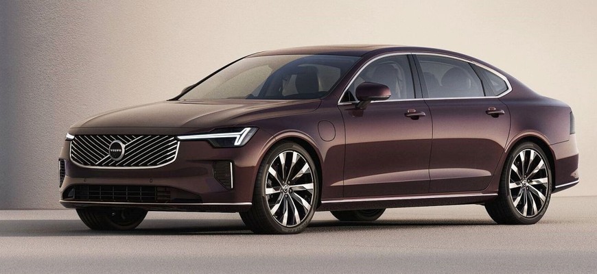 Modernizované Volvo S90 oficiálne! Nová tvár i plug-in hybrid s lepším dojazdom na baterku